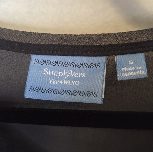 Simply Vera Vera Wang Black Lace Midi Slip Dress Whimsygoth - Picture 6 of 10